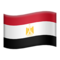 Egypt emoji on Apple